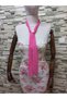 Biana Long 200×5 Chiffon Neck Tie Vivid Pink - 4