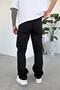 Black Basic Regular Trousers - 3