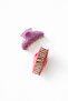 Set of 2 Patterned Hair Clips – Casual & Stylish Hair Clips 7 X 3.5 cm - 3