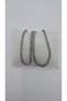Stainless Steel Silver Color Unisex Twist Chain Necklace - 5
