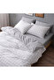 Double Duvet Cover Set 200x220cm | 4 Pillowcases | Fitted Sheet 160x200+30