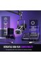 مجموعة ميكروفون ألعاب XLR/USB، ميكروفون ديناميكي للكمبيوتر الشخصي لبث البث الصوتي، طقم ميكروفون RGB للكمبيوتر - 6