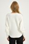 Amor Yazılı Mesh Stone Knitwear - 5