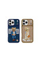 iPhone 17 Pro Max Case 3D Pu Leather Embroidered Gentleman Paris Cover - 2