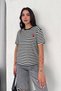Women's Heart Detailed Striped T-Shirt – Heartline