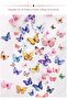 6 Sheets 120 Pieces Transparent Butterfly Sticker Bullet Journal Scrapbook Laptop Agenda Planner - 4