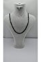 Stainless Steel Chrome Color Figaro Model Unisex Necklace