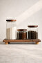 Nora Akasya Vacuum Lid Glass Jar Set (650 + 1100 + 1500 ml) - 2