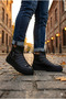 Zipped Anti-Slip Sole Orthopedic Vegan Leather Warm Lining Waterproof Cold Proof