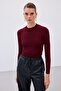 Women's Half Fisherman Knit Blouse 105-1355 - 4
