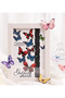 6 Sheets 118 Pieces Transparent Butterfly Sticker Bullet Journal Scrapbook Laptop Agenda Planner - 2