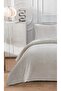 غطاء سرير فردي ناعم من SOFT ARYA مقاس 180×240 كريمي اللون