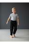 Boy's Fleece-Lined Sweatpants with Elastic Waist and Cuffs - 3