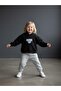 Boy's Teddy Bear Patterned Hooded Tracksuit Set - 4