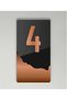 Bronze Black Plexiglass Vertical Hotel - Apartment Site - Apartment Hotel Office Door Number - Door Number 4 Four