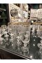 Bohemia Crystal Optical 180 Cc Mouth Gold 6-Piece Coffee or Water Glass - 3
