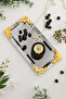 Molisi Silver Gold Ornament Detailed Boat-Shaped Coffee Presentation Tray Serving Tea Tray Decorative Tray - 6
