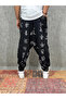 Patterned Shalwar with Elastic Waist - 2
