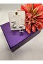 Zircon Stone Silver Color Three-Dimensional Z Letter Steel Earrings