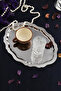 Ovaldi Silver Stainless Steel Oval Coffee Presentation Tray Serving Tea Tray Decorative Tray - 5