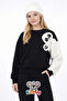 Plush Figure Detailed Children's Sweatshirt – Soft Texture, Comfortable Fit, Casual Style |   12+ Years Unisex