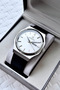 Men's Wristwatch Steel Case Genuine Leather Strap with Gift Box and Bracelet Gift.Hmc0284