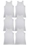 Women's Thick Strapped Tank Top 6-Piece Set - 2