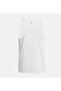 Ua Launch Singlet White Men's Sleeveless T-Shirt 1382585-100 - 4