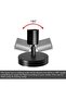 Modern1 Black1 1Xe27 with Lamp Holder Mfsalli Movable Head Metal Wall Sconce - 3