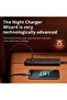 كابل شحن ونقل بيانات شفاف ومضيء USB إلى Type-C - دعم 240 واط - 5