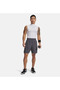 Ua Tech Woven Wordmark Grey Men's Shorts 1383356-025 - 3