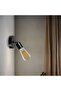 Modern Black 1Xe27 Lamp Holder with Mfsalli Movable Head Metal Wall Sconce