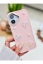 iPhone 17 Compatible Pink Stone Heart Toy Design Silicone Case - 3