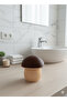 Mushroom Shaped Cotton Swab and Cotton Pad Organizer – Bathroom & Vanity Storage Container with Lid - 2