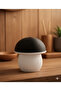 Mushroom Shaped Cotton Swab and Cotton Pad Organizer – Bathroom & Vanity Storage Container with Lid - 3