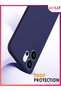 Night Blue Liquid Inside Velvet Matte Silicone Case for Oppo Reno 14F - 3