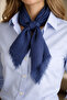 Linen Look Soft Silk Square Scarf – Matte Texture, Lightweight and Stylish - 2