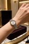 Women's Round Minimal Wristwatch with Calendar in Special Box - 2