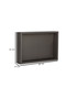 Medium Size Bronze Gilded Faux Leather Tray - 3