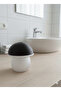 Mushroom Shaped Cotton Swab and Cotton Pad Organizer – Bathroom & Vanity Storage Container with Lid - 4