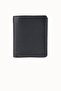 Black Men's Wallet with Medium Double Python and Coin Compartment