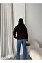 Zippered Half Fisherman's Hair Knit Sweater - 8