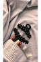 Bohemian Style Black Beaded Hair Clip Set of 2 - Special Series with Strong Hold - 2