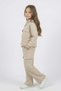 Fleece-Lined Set of Detailed Dress for Girls - 3