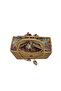 Handmade Genuine Rattan Women's Shoulder Bag - Classic Plain Weave Bohemian Straw Bag (26X20 cm) - 7