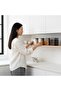 Airtight Food Storage Containers | Set of 3 BPA-Free Clear Plastic Jars | 500cc Kitchen organization - 5