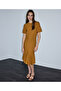 Tricot Dress with Volants - 5