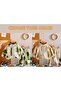 Baby Boys 2 Pcs Pants Set Cute Paper Print Casual Long Sleeve Sweatshirt with Co ord Pant - 6