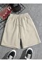 Men's Pocketed Combed Cotton Shorts