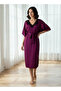 Adaraya Night Dress Short Sleeve With Belt - 2